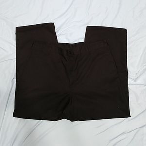 Dickies Men's Brown Workpants. Size 40x29.